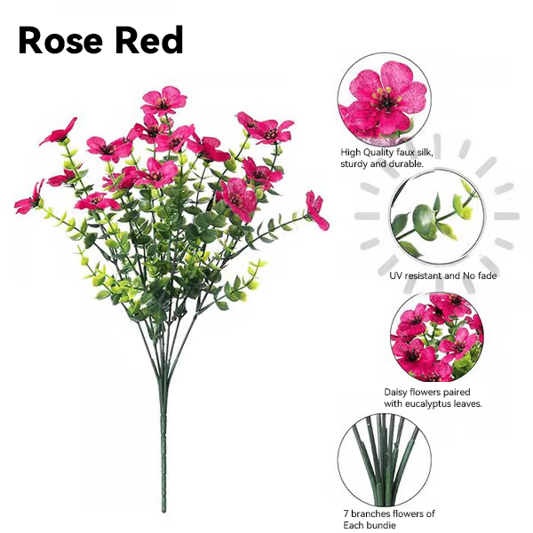 šspzvĀ®Last Day 49% OFF -Exquisite UV Resistant Colorful Artificial Flowers