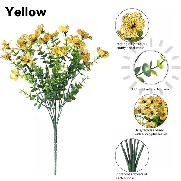 šspzvĀ®Last Day 49% OFF -Exquisite UV Resistant Colorful Artificial Flowers
