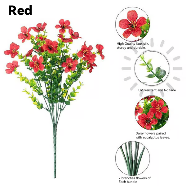 šspzvĀ®Last Day 49% OFF -Exquisite UV Resistant Colorful Artificial Flowers