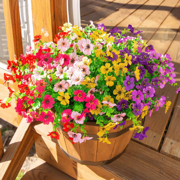 šspzvĀ®Last Day 49% OFF -Exquisite UV Resistant Colorful Artificial Flowers