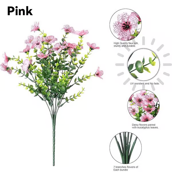 šspzvĀ®Last Day 49% OFF -Exquisite UV Resistant Colorful Artificial Flowers