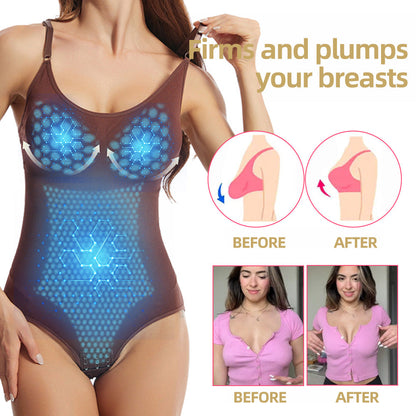 🧊Official Brand Store🧊2023 COLORIVER™ Ice Silk Ion Sculpting Bodysuit With Snaps(Limited time discount Last 30 minutes💎)