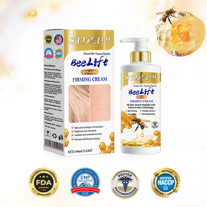 STDEI™ Bee Lift Anti-Aging Firming Cream,Address Crepe & Sagging(🔥74% off for a Limited Time!)🌸