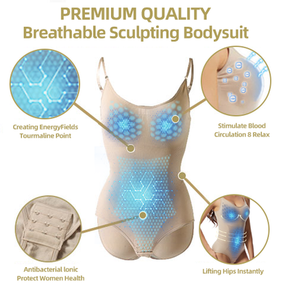 🧊Official Brand Store🧊2023 COLORIVER™ Ice Silk Ion Sculpting Bodysuit With Snaps(Limited time discount Last 30 minutes💎)