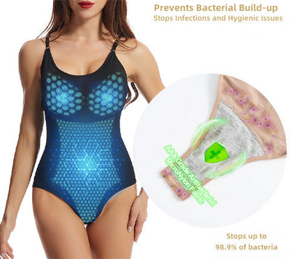 🧊Official Brand Store🧊2023 COLORIVER™ Ice Silk Ion Sculpting Bodysuit With Snaps(Limited time discount Last 30 minutes💎)